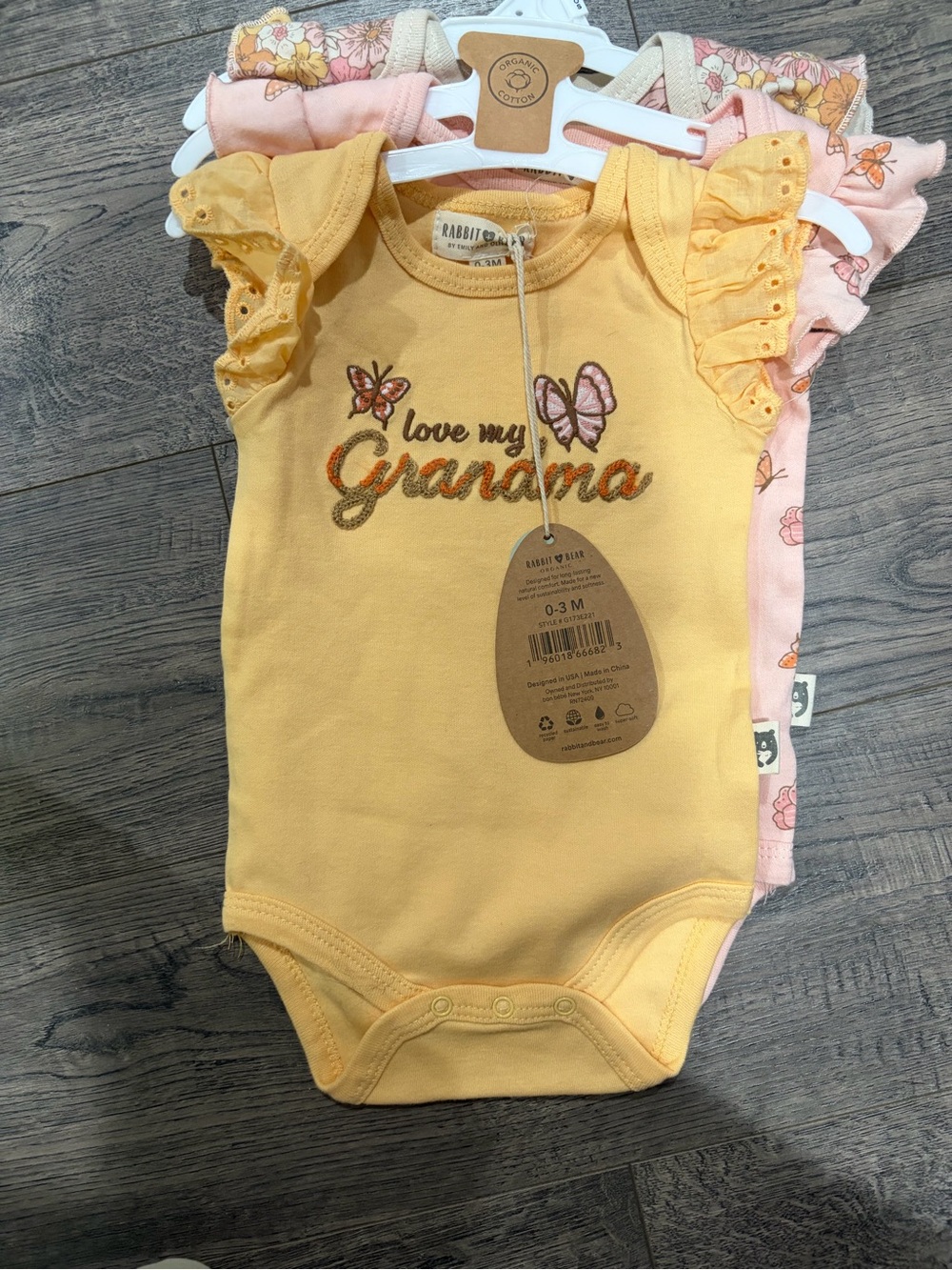 3 pack Baby Onesies